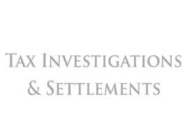 Mortgages to finance tax investigations & settlements